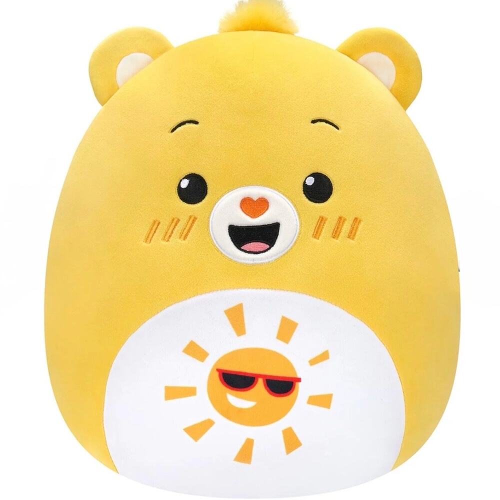 20” Care Bears Funshine Bear & 20” Care Bears Grumpy Bear Squishmallows